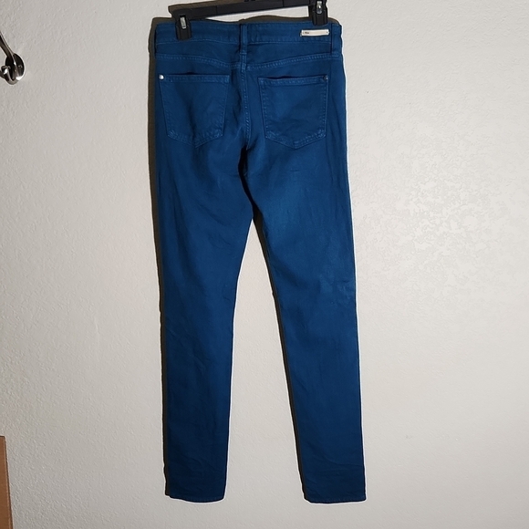 Pilcro Jeans Pants The Letter Press Turquoise Size 26 - Picture 6 of 15